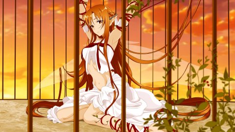 Sword Art Online: Spring's Asuna cosplay in Titania version is a spell