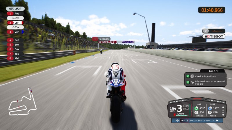 MotoGP 22 returns with an excellent sense of speed thanks to motion blur