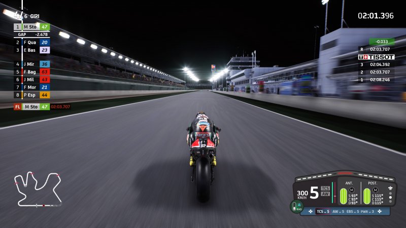 MotoGP22, night race