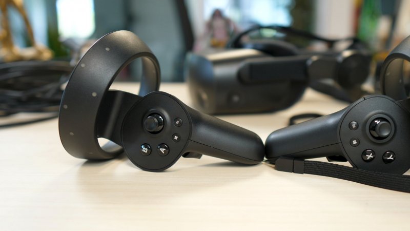 I controller del visore HP Reverb G2