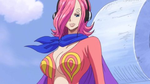 One Piece, Vinsmoke Reiju cosplay from Sakurabrii in costume is super sentai