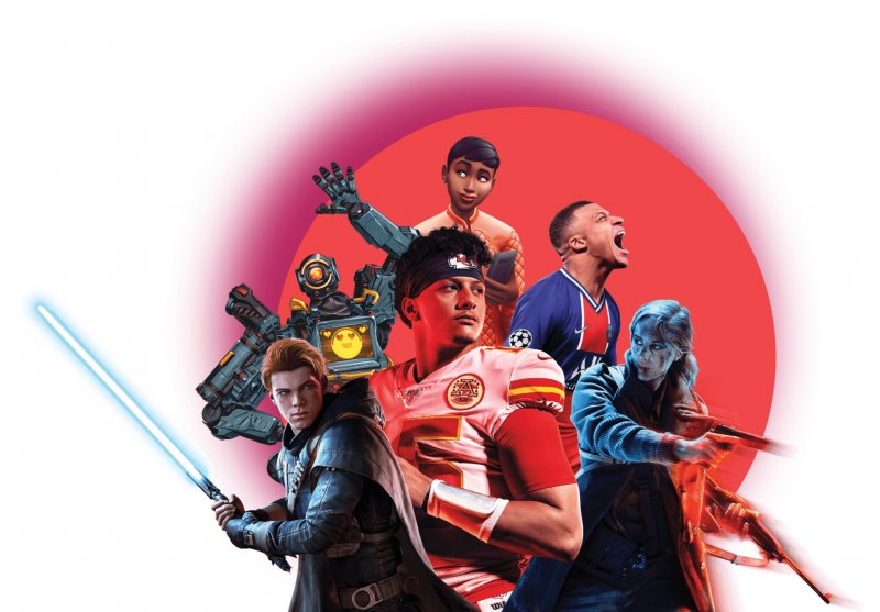 La grafica del creator network di EA