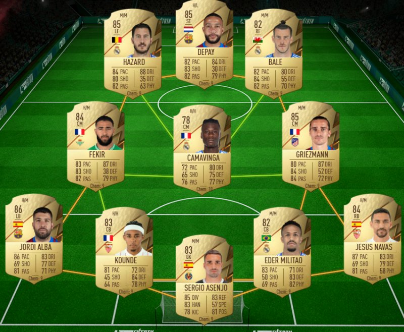 FIFA 22, un team al disotto dei 60.000 crediti FIFA 22, un team al disotto dei 60.000 crediti