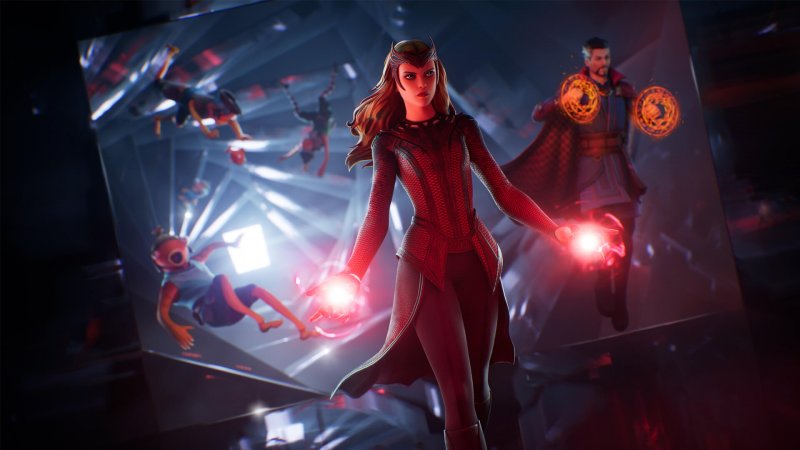 Fortnite, here is Scarlet Witch