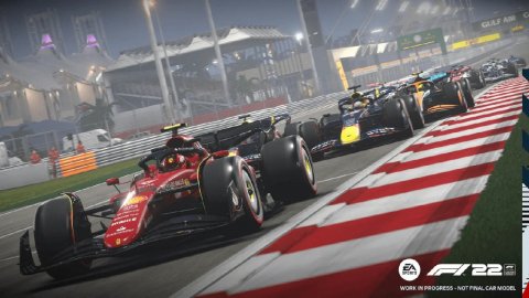 F1 22: new gameplay trailer shows Charles Leclerc racing in the Ferrari F1-75 in Miami