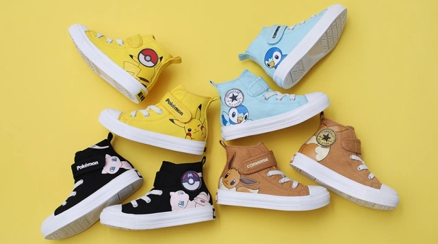 The Pokémon shoe line from Converse