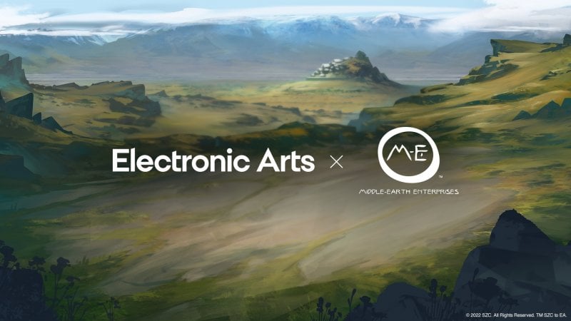 Electronic Arts x Middle-earth Enterprises, photo when collaborating