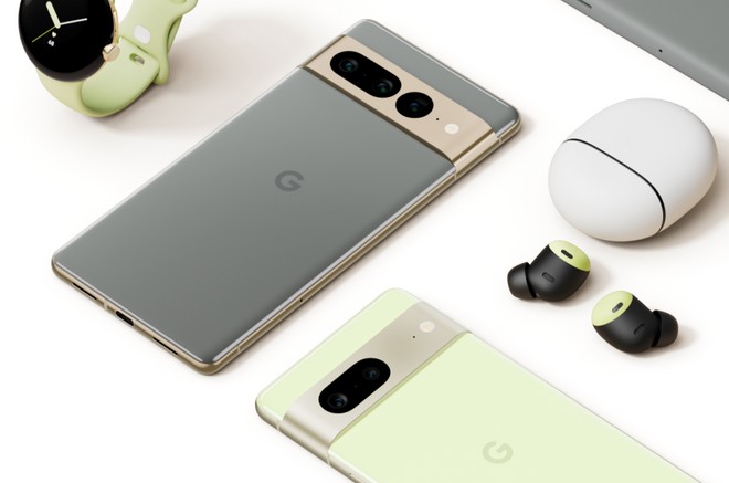 Google Pixel 7 and 7 Pro in one image