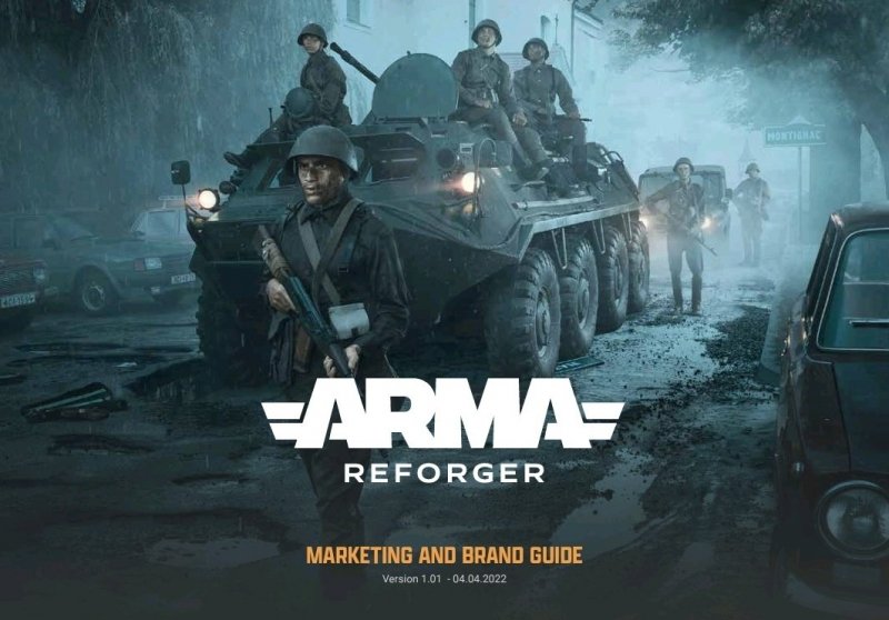Arma Reforger, stolen artwork and logo