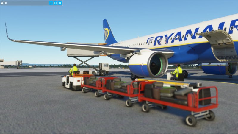 Microsoft Flight Simulator: Advertimos a nuestros amables pasajeros que se dirijan hacia la zona de embarque del vuelo Milán Palermo a las 10.00