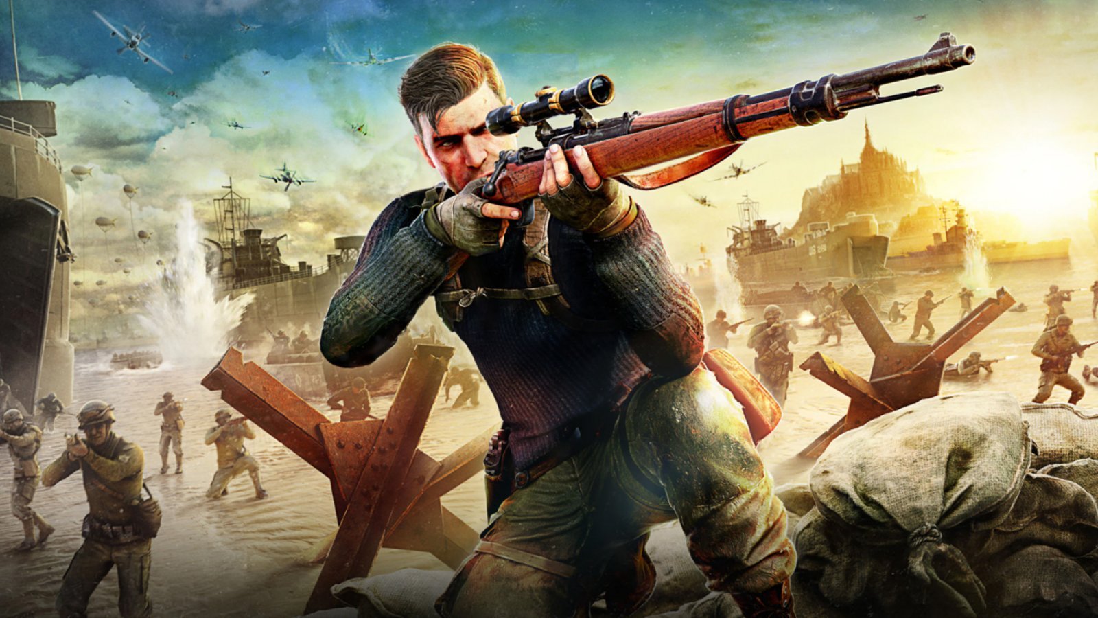 Un artwork di Sniper Elite