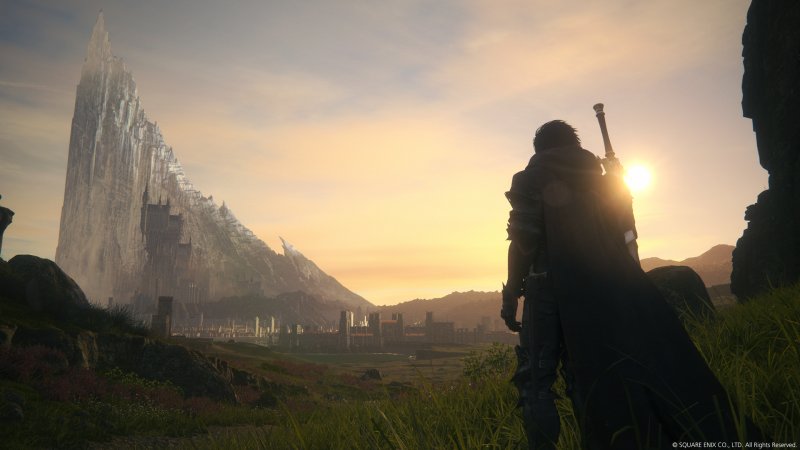Final Fantasy XVI présente des paysages spectaculaires