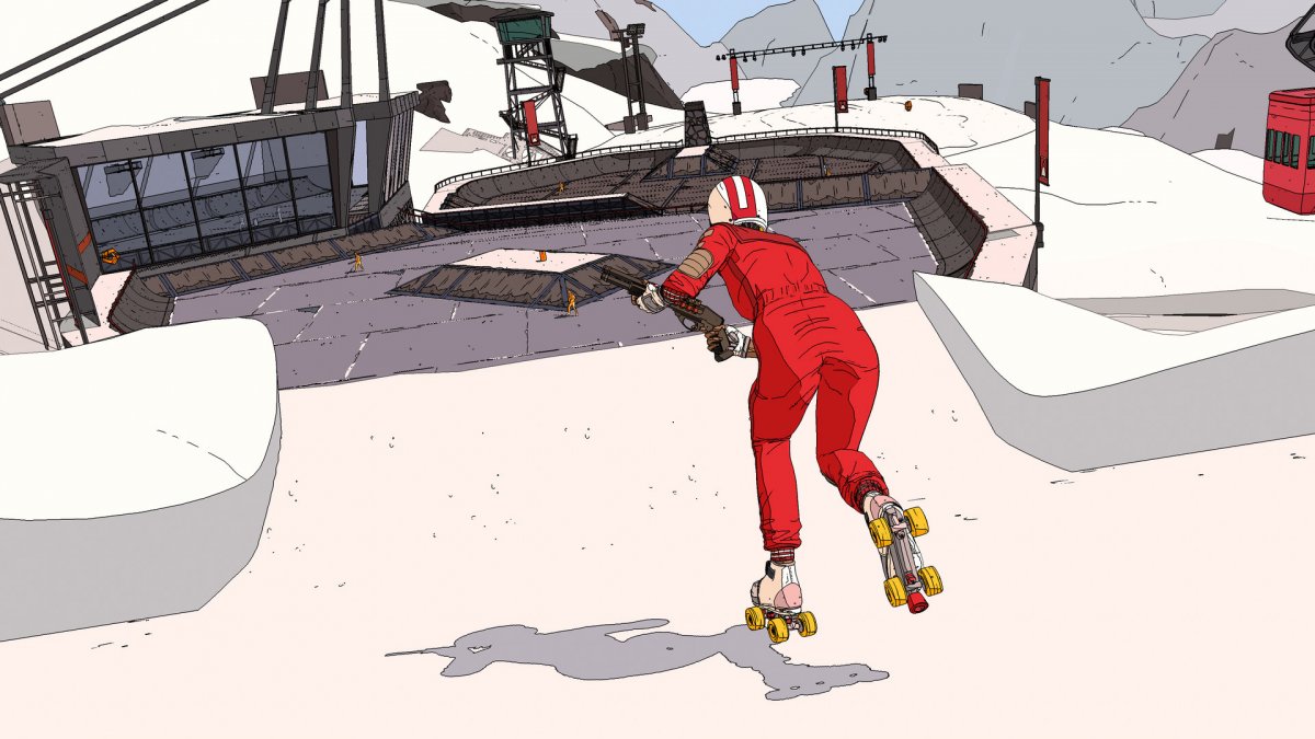 Rollerdrome: new videos talk about characters, comic style and sound