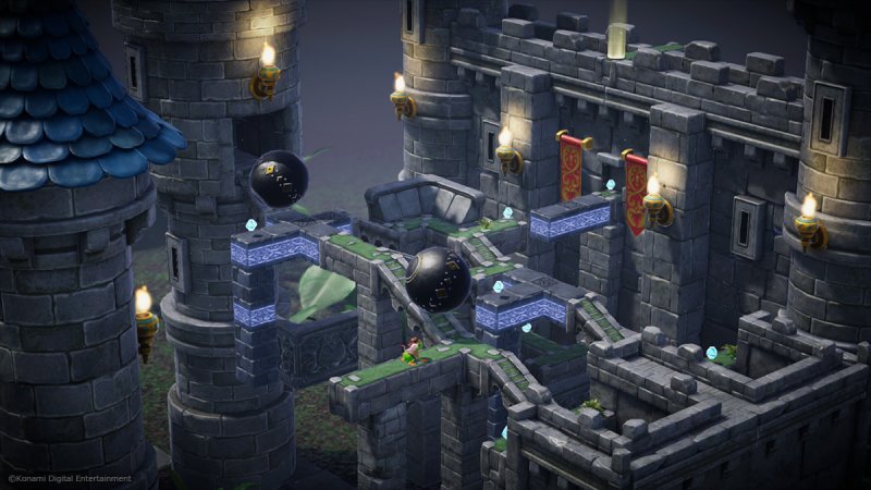 Frogger and the Rumbling Ruins, uno screenshot del gioco Frogger and the Rumbling Ruins, uno screenshot del gioco