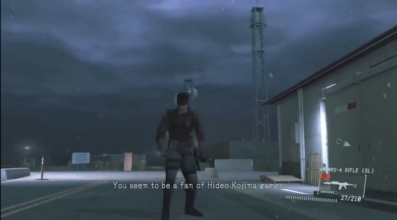 In Metal Gear Solid V: Ground Zeroes Kojima gioca con alcune sue vecchie citazioni In Metal Gear Solid V: Ground Zeroes Kojima gioca con alcune sue vecchie citazioni