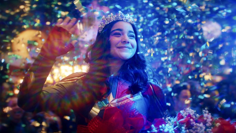 Ms. Marvel, la serie dà spesso spazio all'immaginazione di Kamala