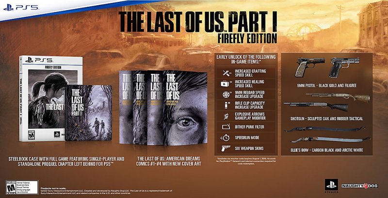 The Last of Us Part I Firefly Edition The Last of Us Part I Firefly Edition