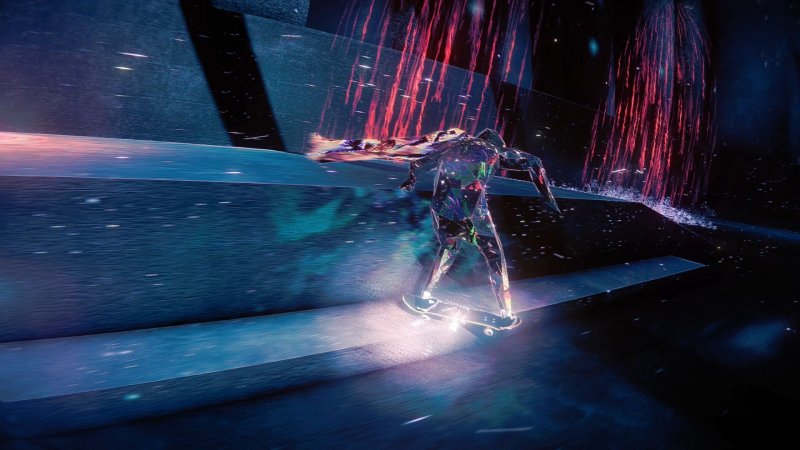 Se saltate sul bordo di uno scalino potete fare un bel grind Se saltate sul bordo di uno scalino potete fare un bel grind