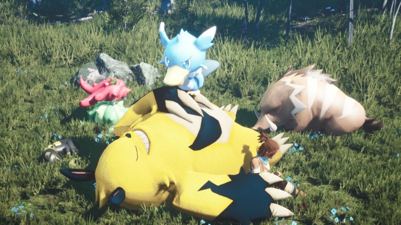 Palworld è pieno di creature, ma presenta anche personaggi umani