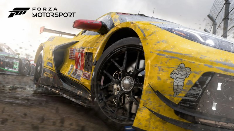 Scratches and damages in Forza Motorsport