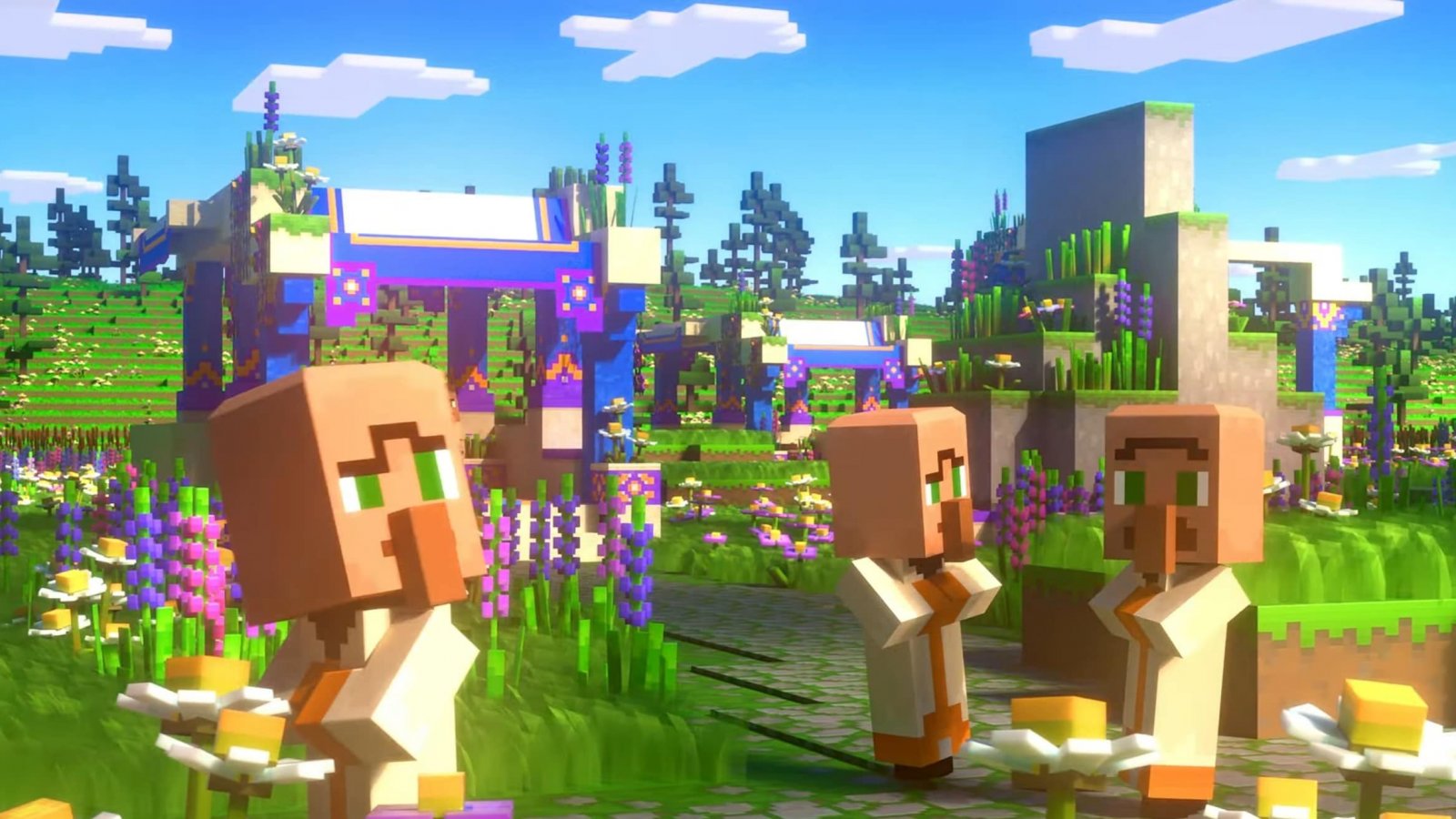 Minecraft Legends: un nuovo trailer mostra la costruzione della grafica del gioco