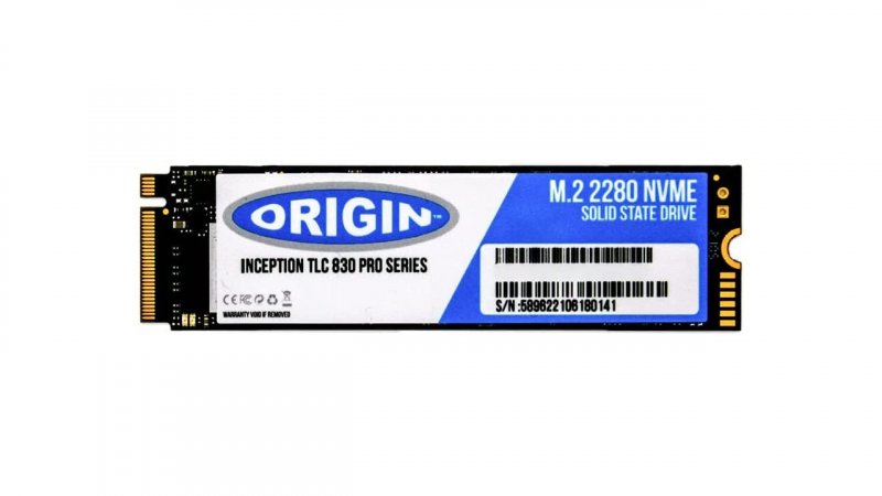 SSD Nvme M.2 da 960 GB marcato Origin