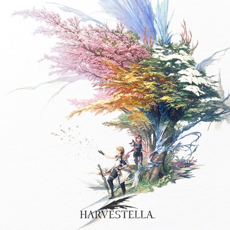 With beautiful artworks like this one, Harvestella instantly directs us to floral and environmental themes.
