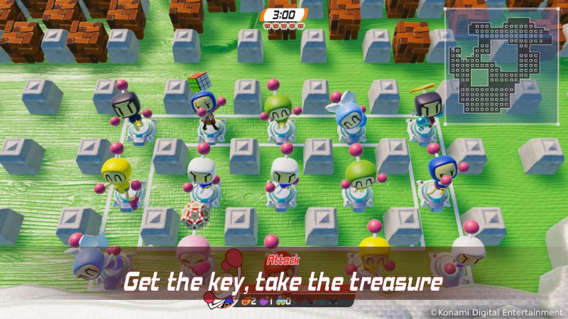 Super Bomberman R 2 peut accueillir des parties allant jusqu'à 64 joueurs : tu peux tout dire...