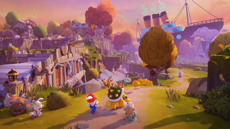 The details of Mario + Rabbids Sparks of Hope are superior to the past