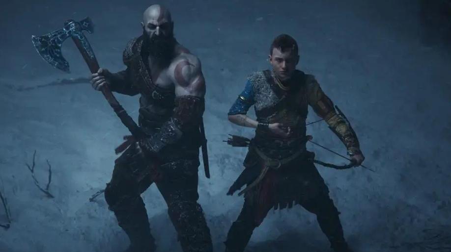 Kratos e Atreus in God of War: Ragnarok