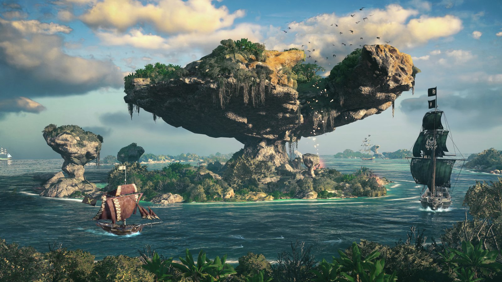 Un'isola di Skull and Bones