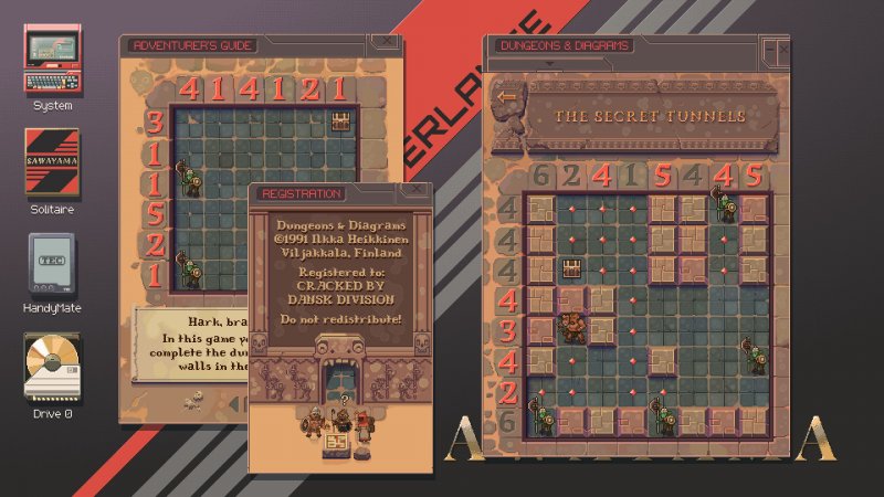 Last Call BBS, un'immagine di uno dei giochi nel gioco