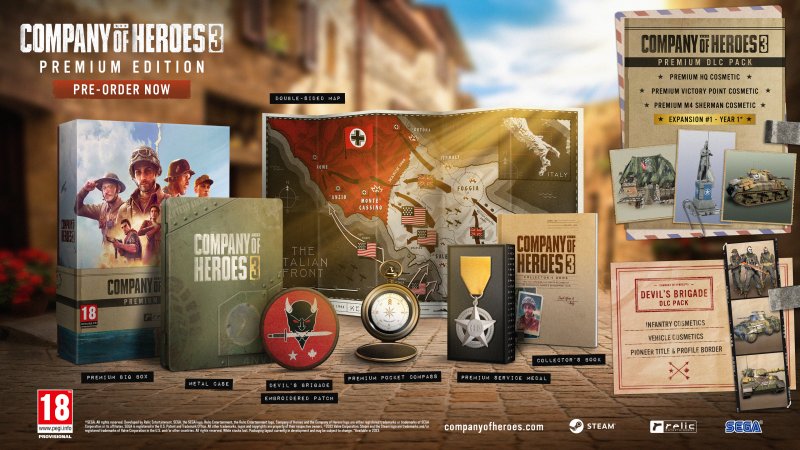 Company of Heroes 3, la Premium Edition