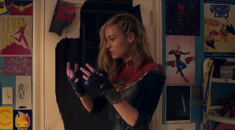 Ms. Marvel, Brie Larson in a post-credits scene