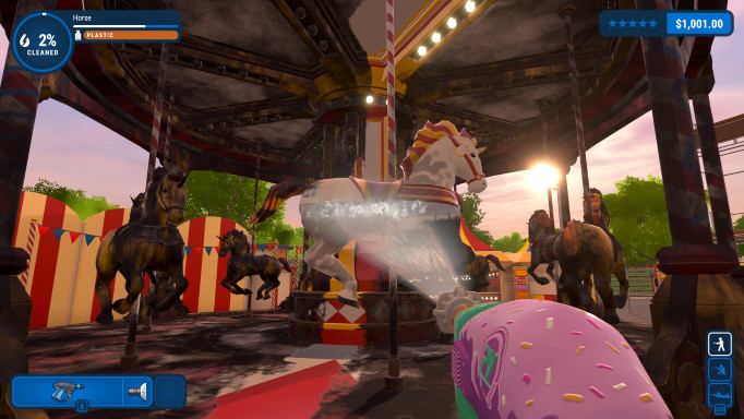 In Power Wash Simulator si pulisce In Power Wash Simulator si pulisce