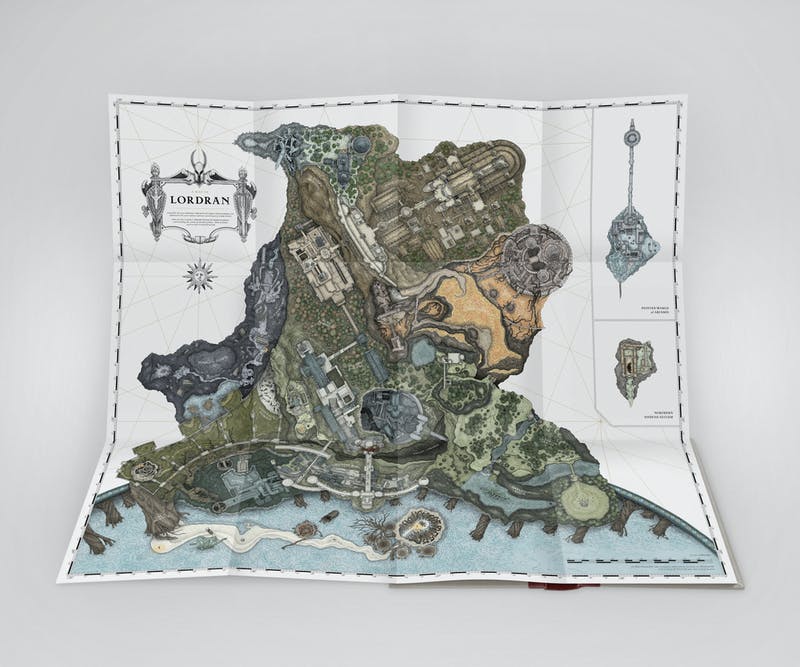 One of the maps in the Abyssal Archive