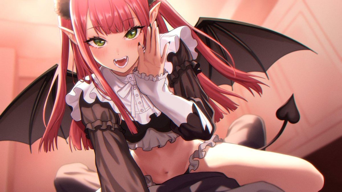 My DressUp Darling the Hane_Ame cosplay as a succubus has an extra