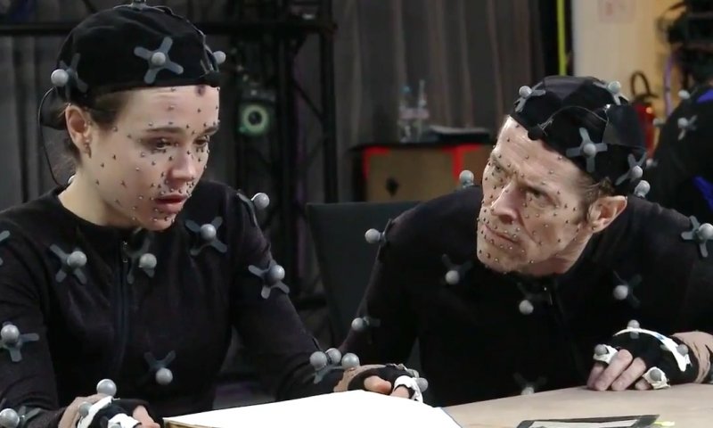 Elliot Page e Willem Dafoe alle prese con il motion capture di Beyond: Due Anime Elliot Page e Willem Dafoe alle prese con il motion capture di Beyond: Due Anime