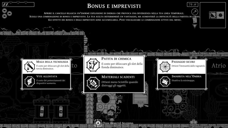 Eyes in the Dark: bonuses and unexpected events can drastically change the course of the game