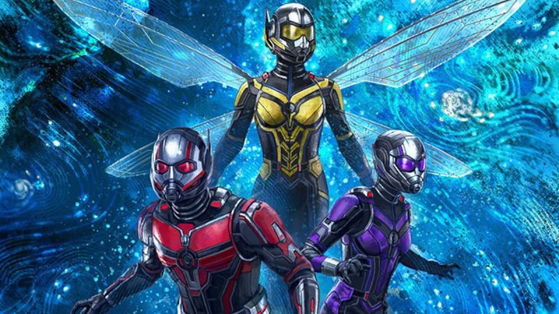 Ant-Man and the Wasp: Quantumania, un dettaglio dell'illustrazione promozionale Ant-Man and the Wasp: Quantumania, un dettaglio dell'illustrazione promozionale