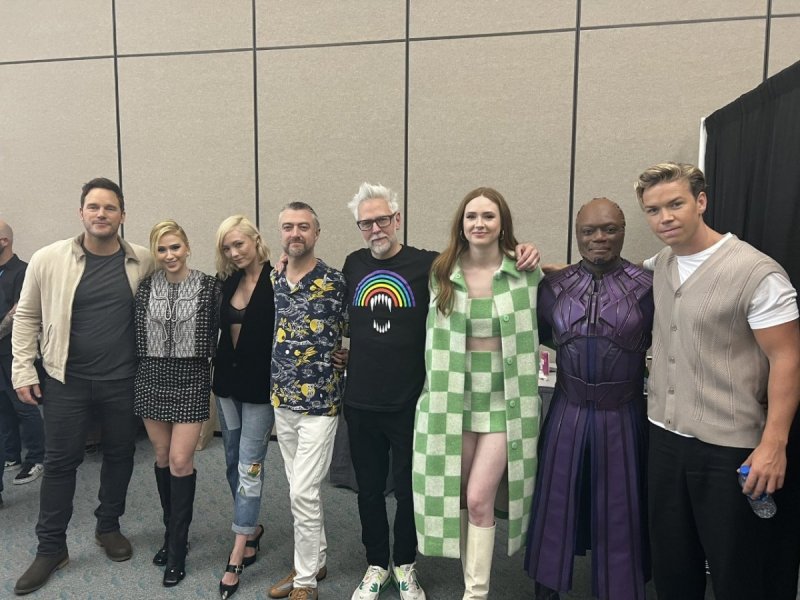 Guardiani della Galassia Volume 3, James Gunn e il cast al SDCC 2022 Guardiani della Galassia Volume 3, James Gunn e il cast al SDCC 2022