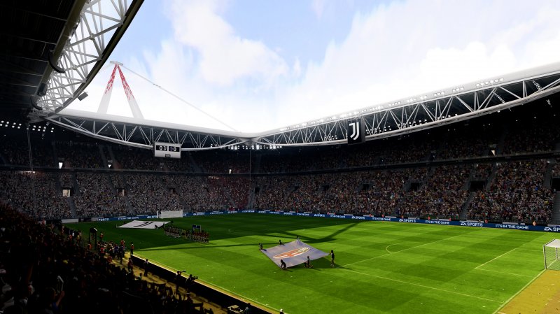 Lo Juventus Stadium in FIFA 23