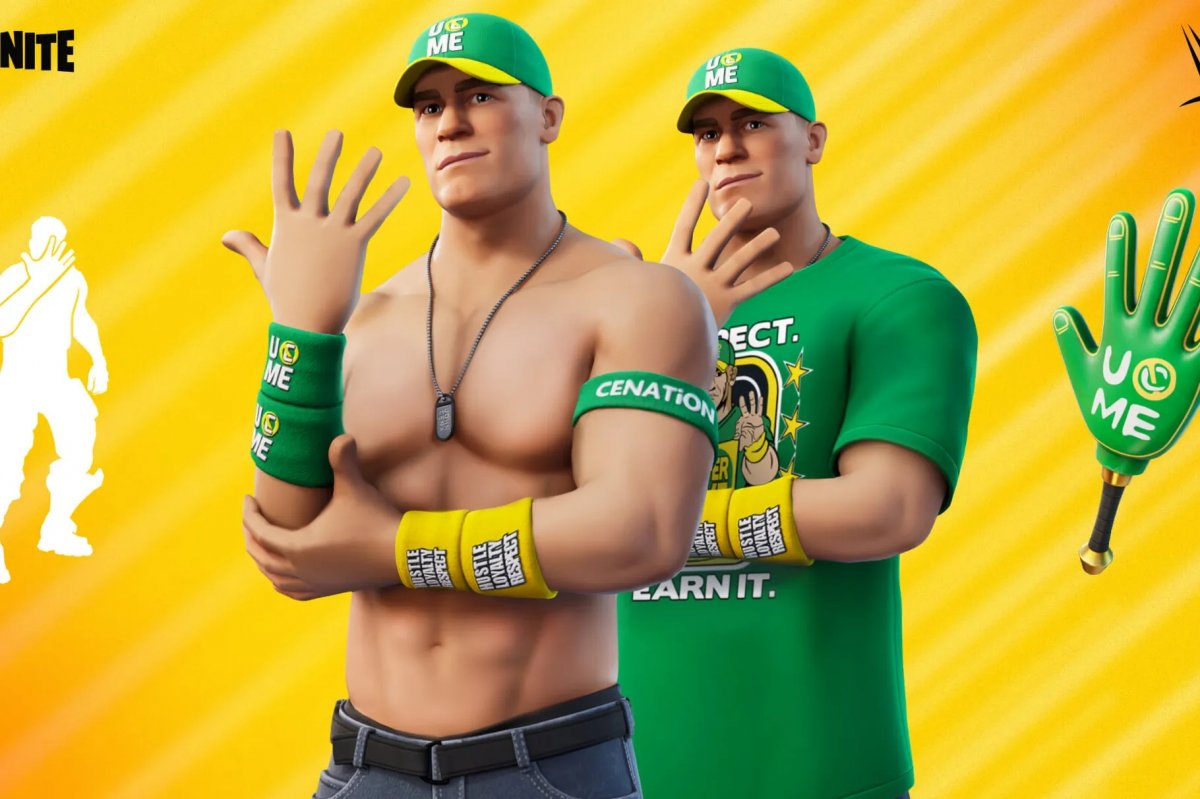Fortnite: John Cena in Epic Games with new skins and items