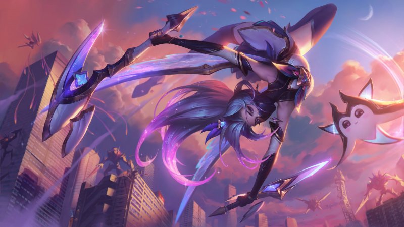 Splash Art Akali Star Guardian