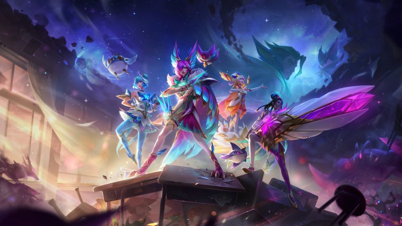 Artwork dall'evento Star Guardian in League of Legends: Wild Rift