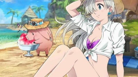 The Seven Deadly Sins: July's Elizabeth cosplay is beachfront