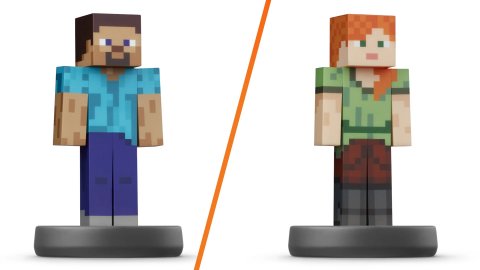 Super Smash Bros. Ultimate: Steve and Alex's amiibo from Minecraft have a release date
