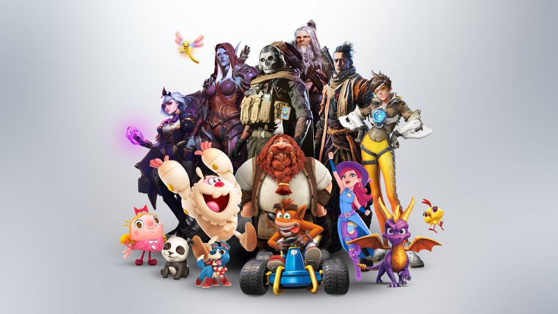 Activision Blizzard, various icons