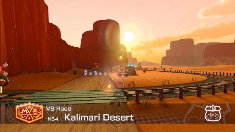 Mario Kart 8 Deluxe: Deserto Kalimari, da Mario Kart 64 Mario Kart 8 Deluxe: Deserto Kalimari, da Mario Kart 64