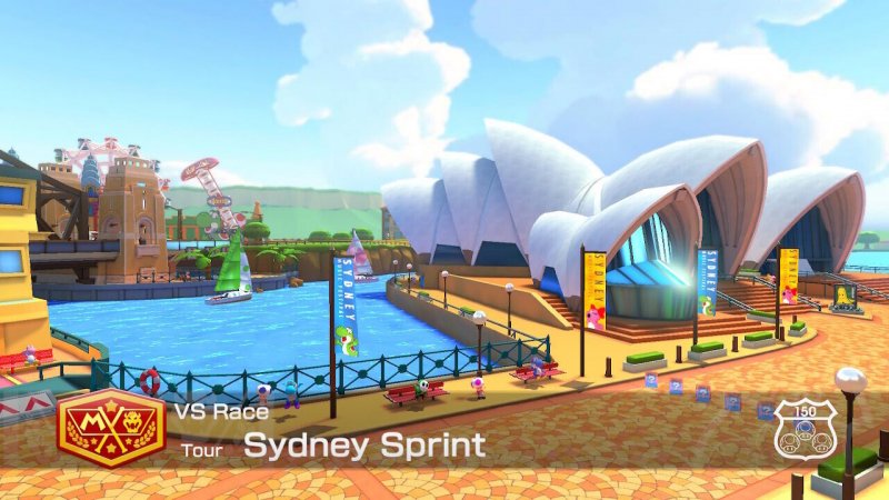 Mario Kart 8 Deluxe: Sprint a Sidney, da Mario Kart Tour Mario Kart 8 Deluxe: Sprint a Sidney, da Mario Kart Tour